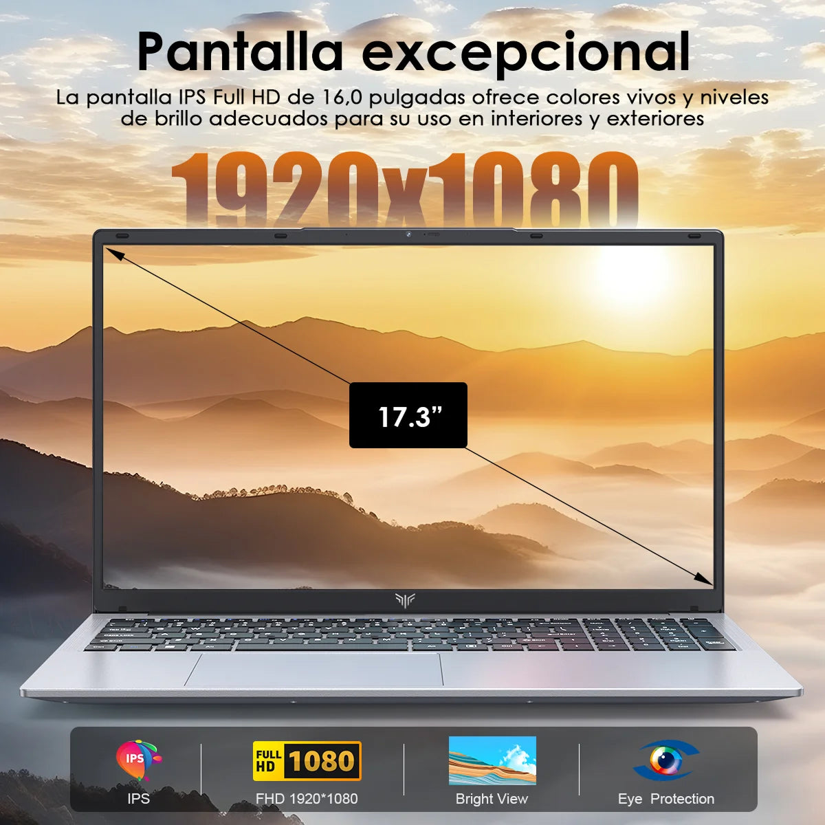 ACEMAGIC Laptop 15.6'' FHD Intel Alder Lake N97 up to 3.6GHz 16GB DDR4 512GB SSD with Windows 11 Laptop Gaming Office Computer