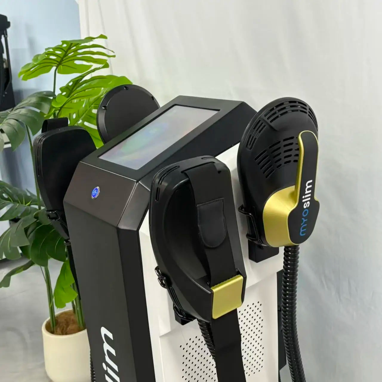 EMS MYOslim EMS Body Slimming Machine Body Scultping Shaping Muscle Machine Electromagnetic Weight Loss Beauty Salon
