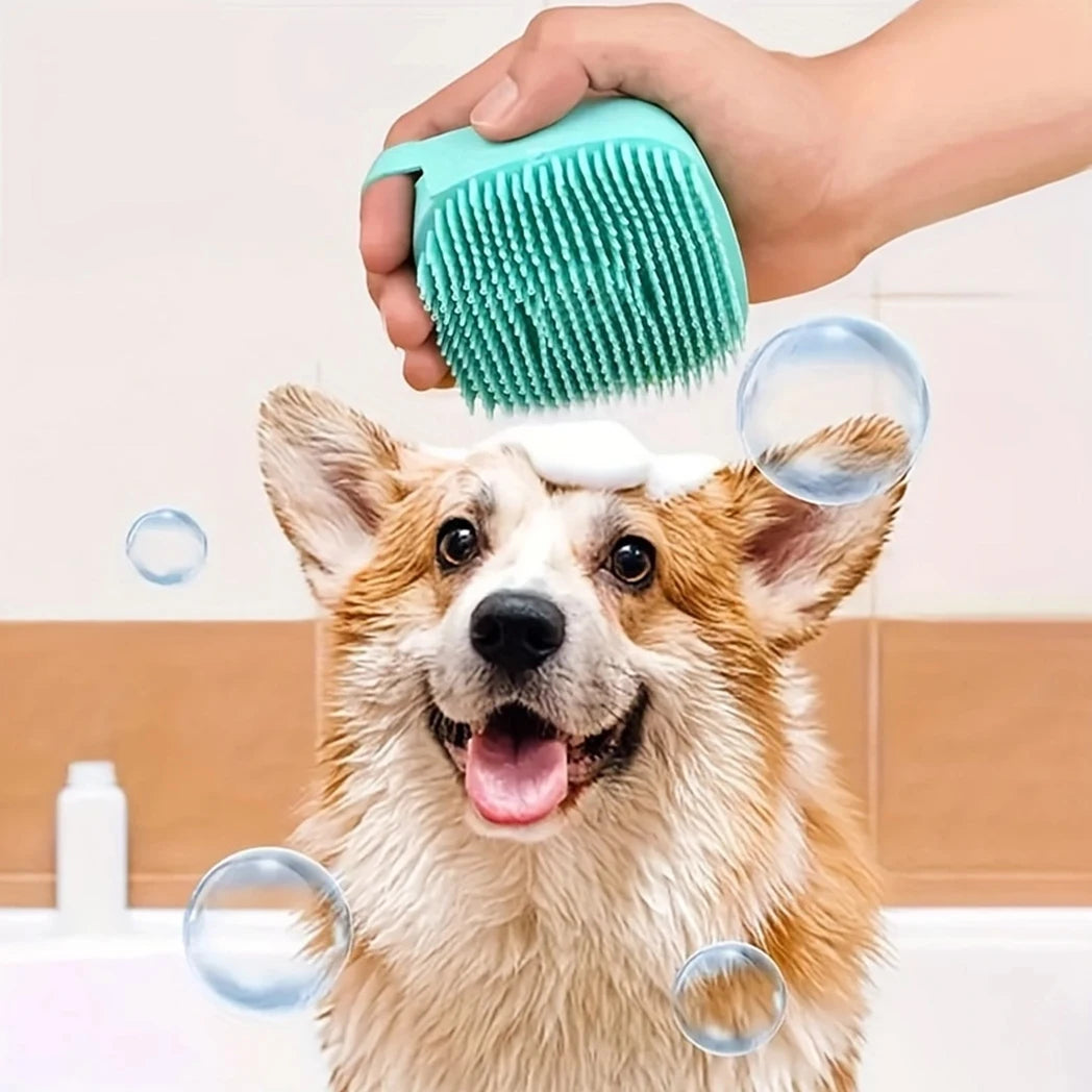 7 Pack Pet Grooming Set, Hair Removal Comb For Dog, Flea Comb, Dog Shampoo Brush, Pet Nail Clippers, Dog Toothbrush Set