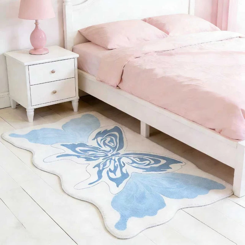 Cream Style Plush Carpet Rug For Living Room And Bedroom
