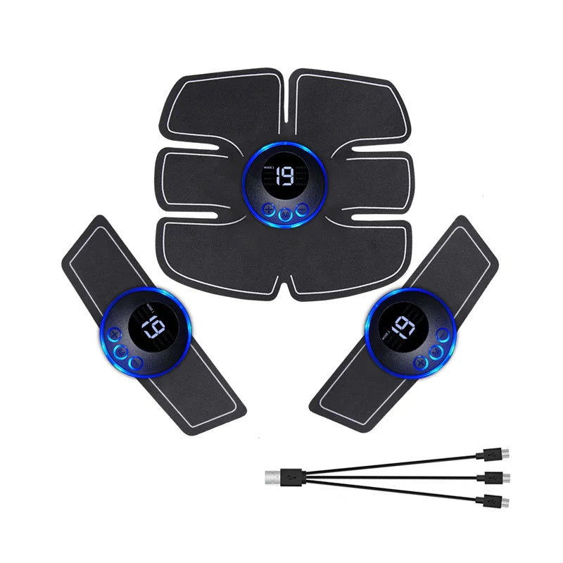 EMS Muscle Stimulator Abs Trainer USB Rechargeable Massager