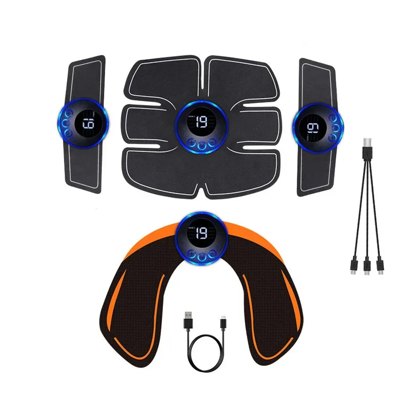 EMS Muscle Stimulator Abs Trainer USB Rechargeable Massager