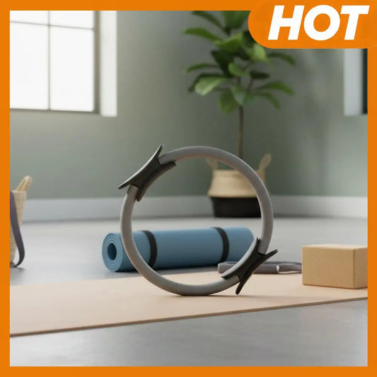 Portable Pilates Ring Fitness Circle With Non Slip Handles