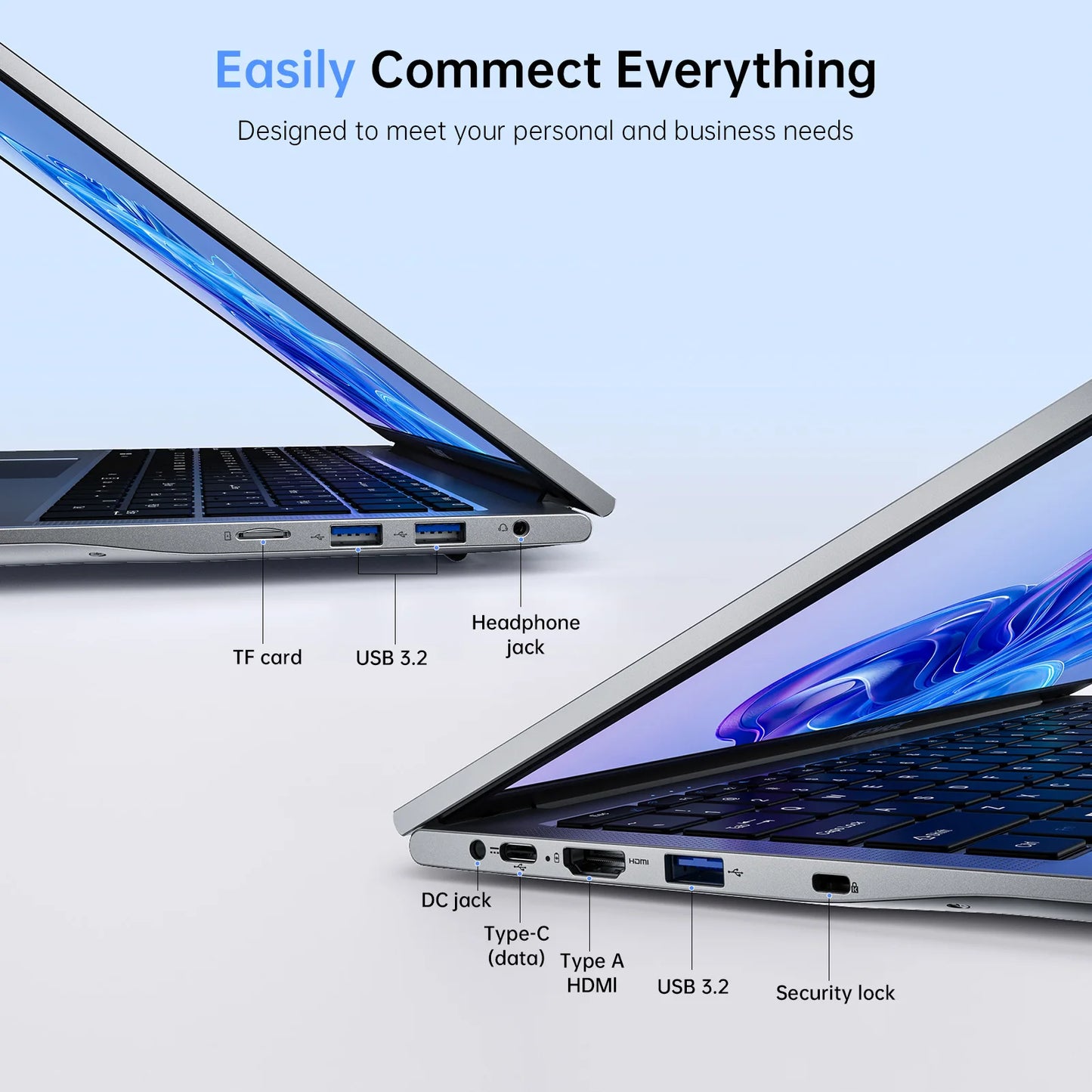 ACEMAGIC Laptop 15.6'' FHD Intel Alder Lake N97 up to 3.6GHz 16GB DDR4 512GB SSD with Windows 11 Laptop Gaming Office Computer