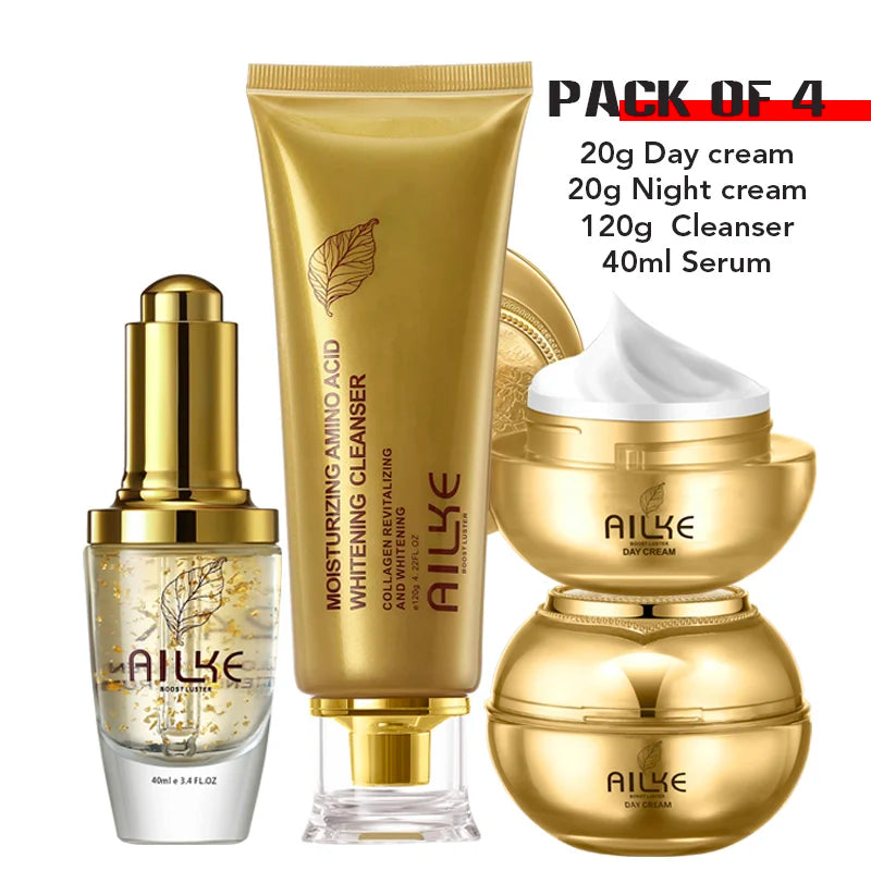 AILKE Whitening Cream With Collagen For Dark Spots Wrinkles Freckles