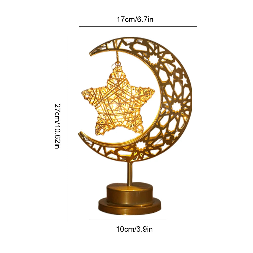 Alloet LED Night Light Star Table Lamp Bedroom Decor