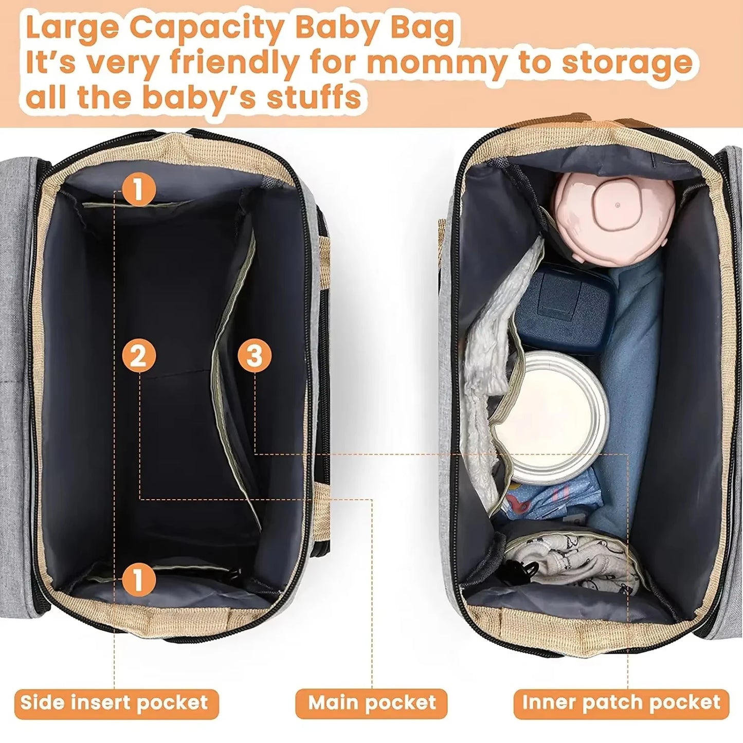 Foldable Travel Diaper Changing Pad For On The Go Moms