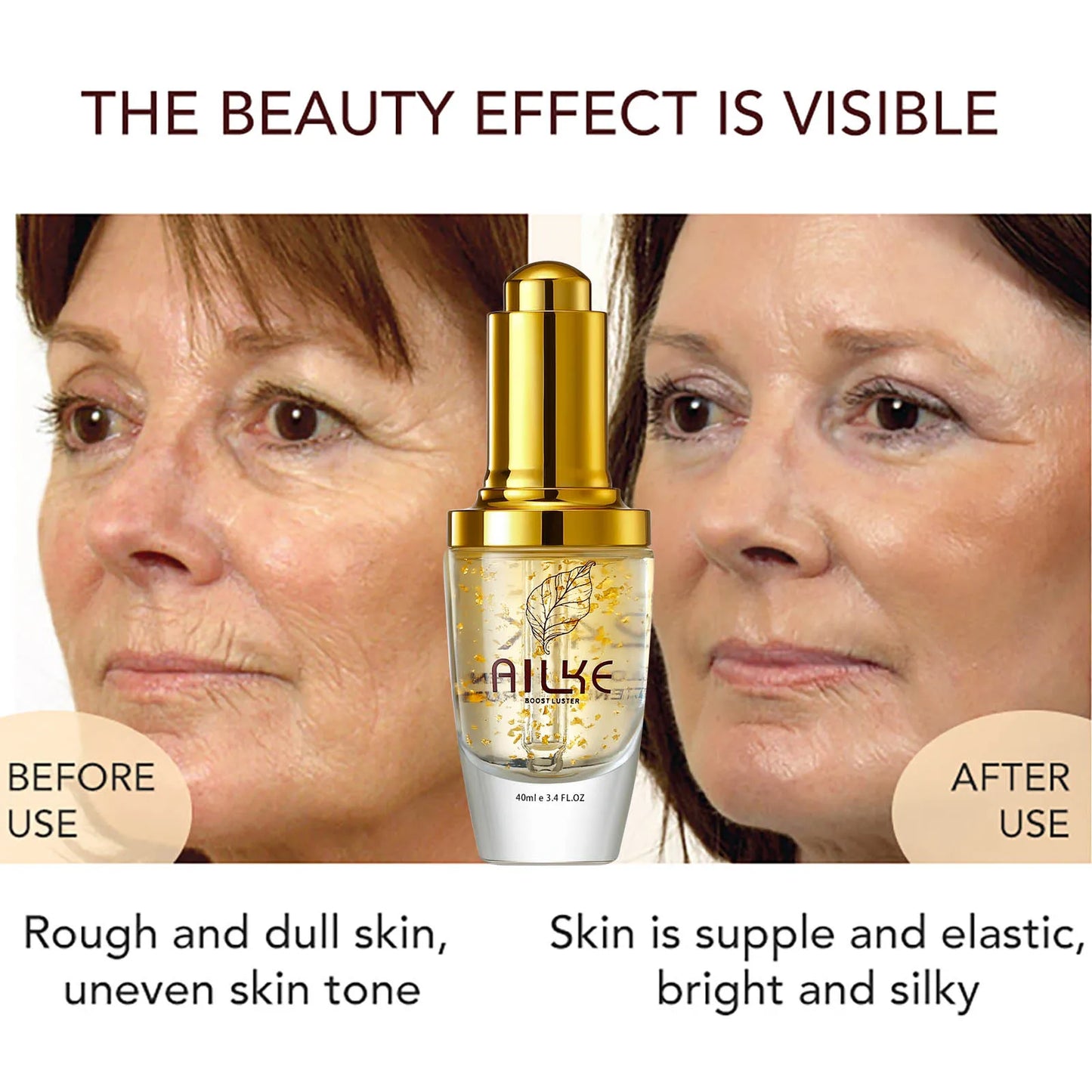 AILKE Whitening Cream With Collagen For Dark Spots Wrinkles Freckles