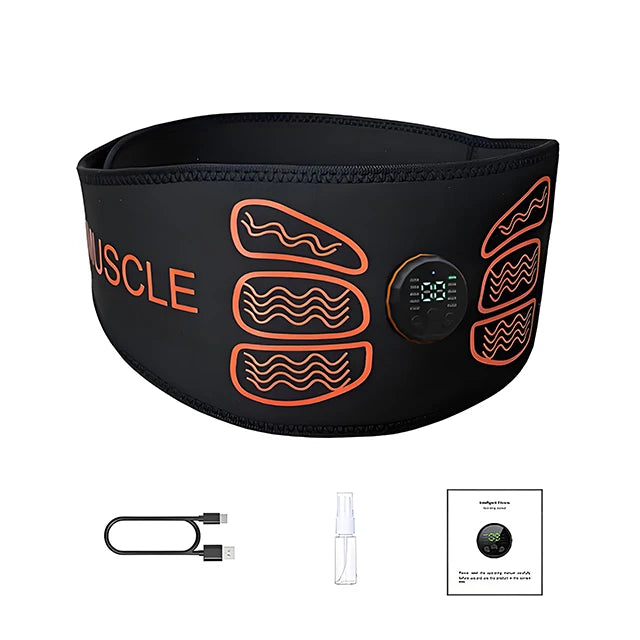 LGFU Abdominal EMS Muscle Stimulator Toning Belt Waist Trainer