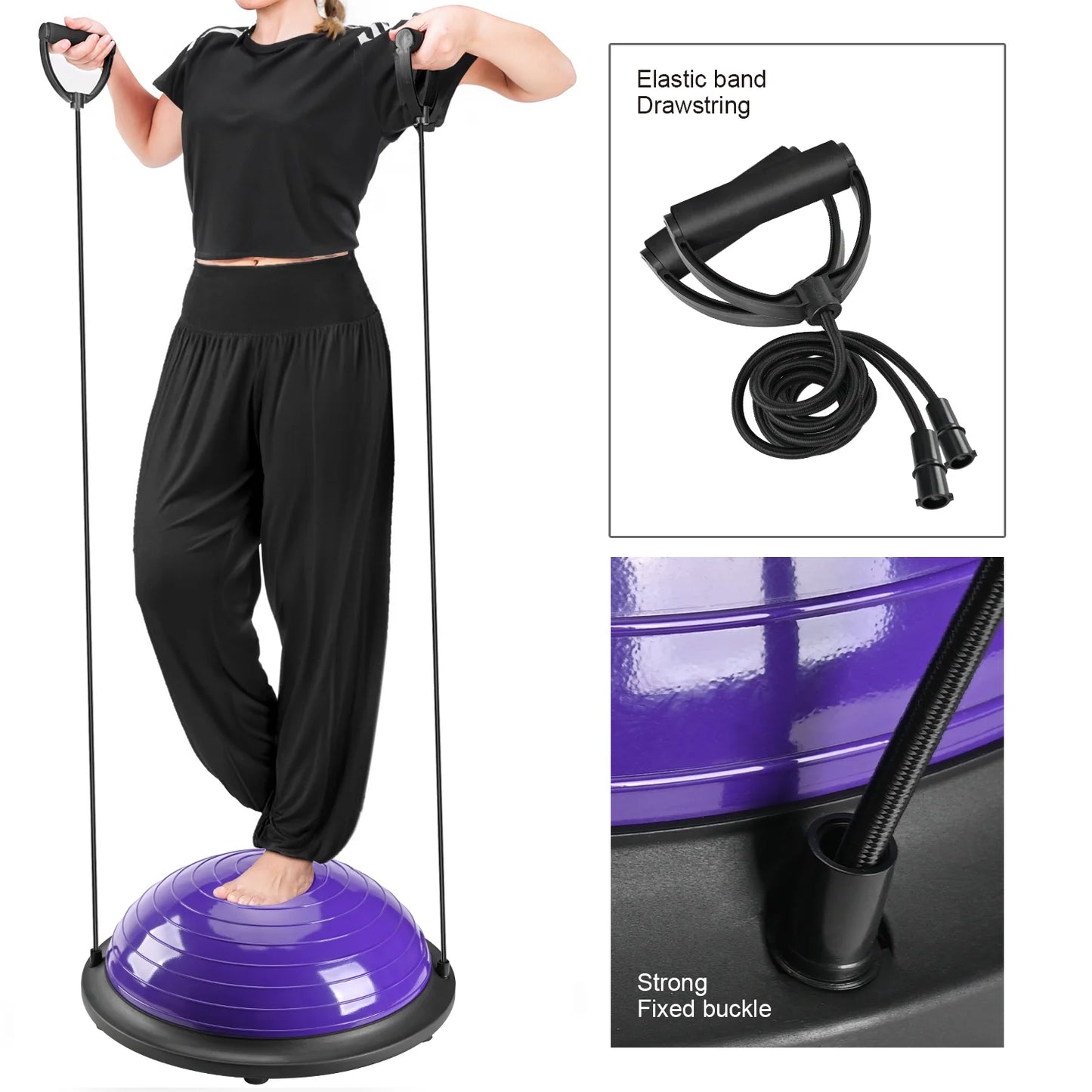 Pilates Balance Ball For Yoga And Fitness Training