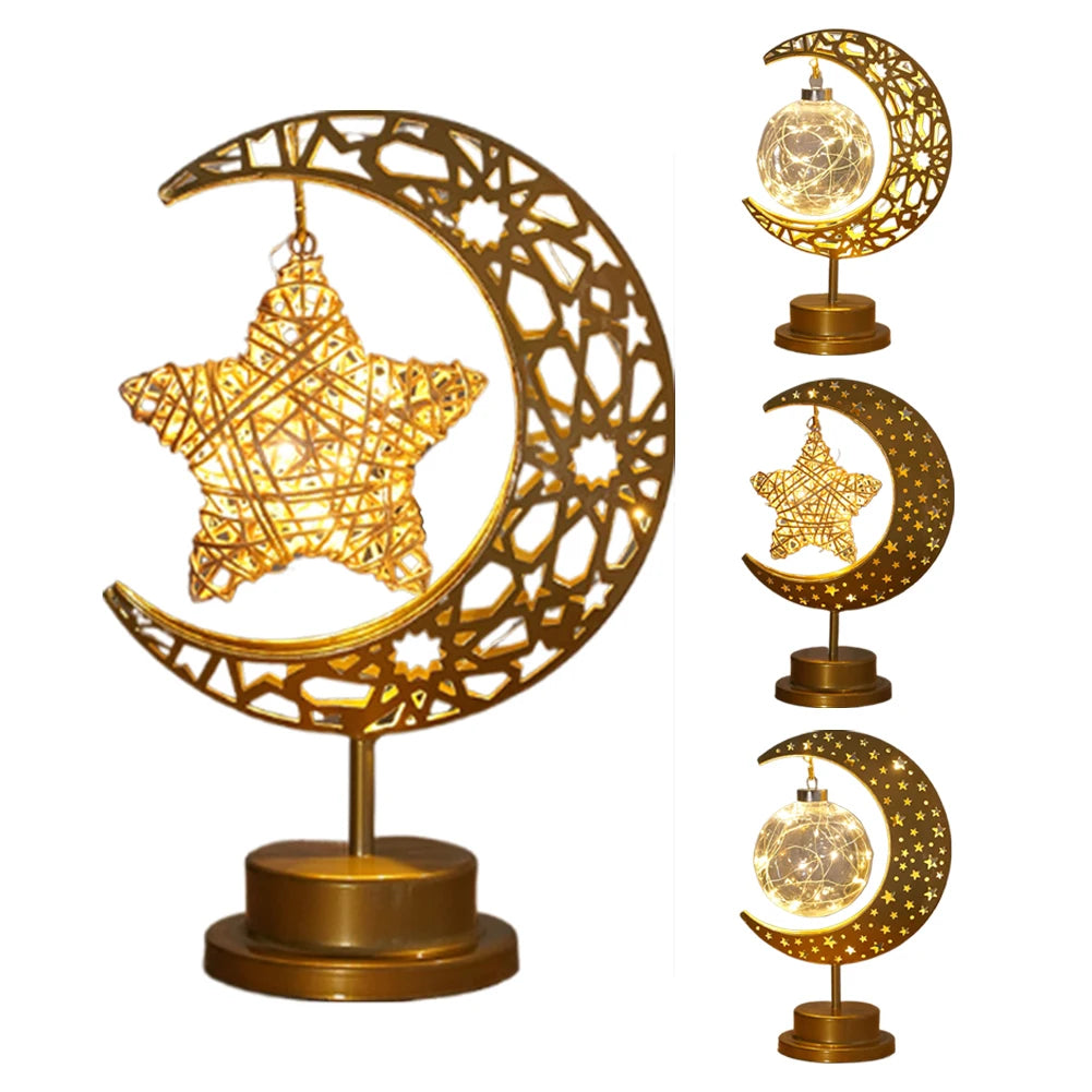 Alloet LED Night Light Star Table Lamp Bedroom Office Decor