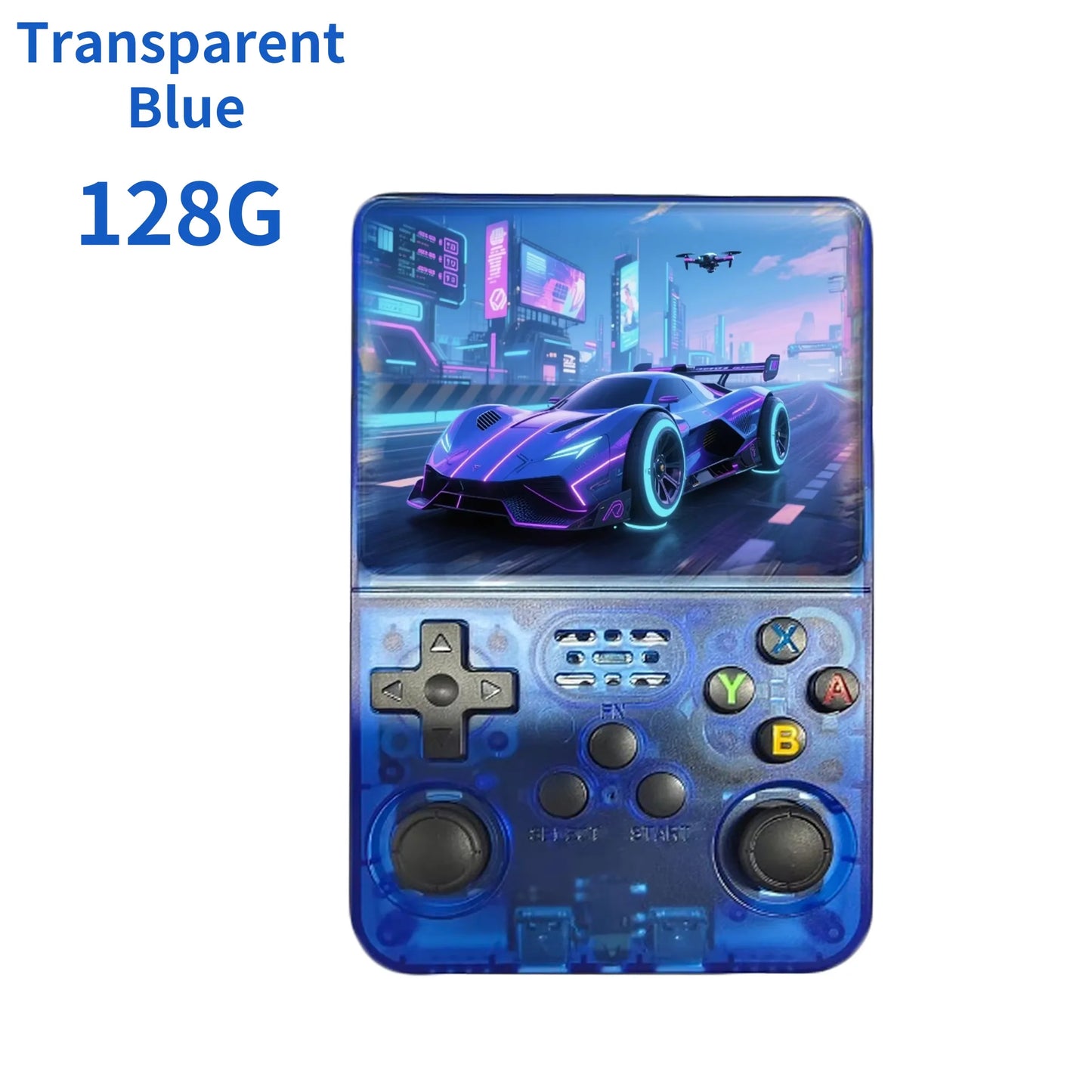 R36S Retro Handheld Video Game Console ARKOS System 3.5 Inch IPS Screen Classic Portable Pocket Video Player 128G Games Boy Gift