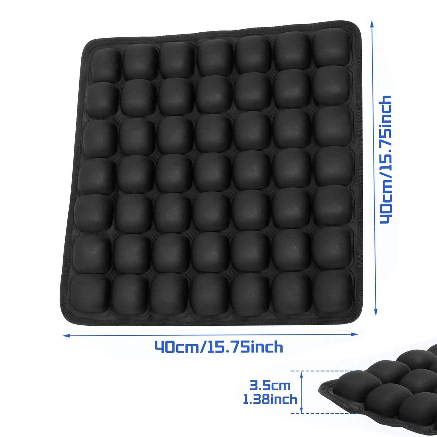 Willstar 3D Air Cell Seat Cushion Travel High Rebound