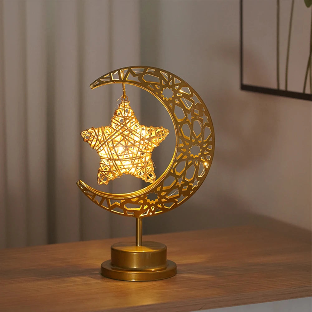 Alloet LED Night Light Star Table Lamp Bedroom Office Decor