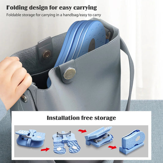 APWIKOGER Mini Leg Aerobic Trainer Portable Foldable Non Slip Stepper