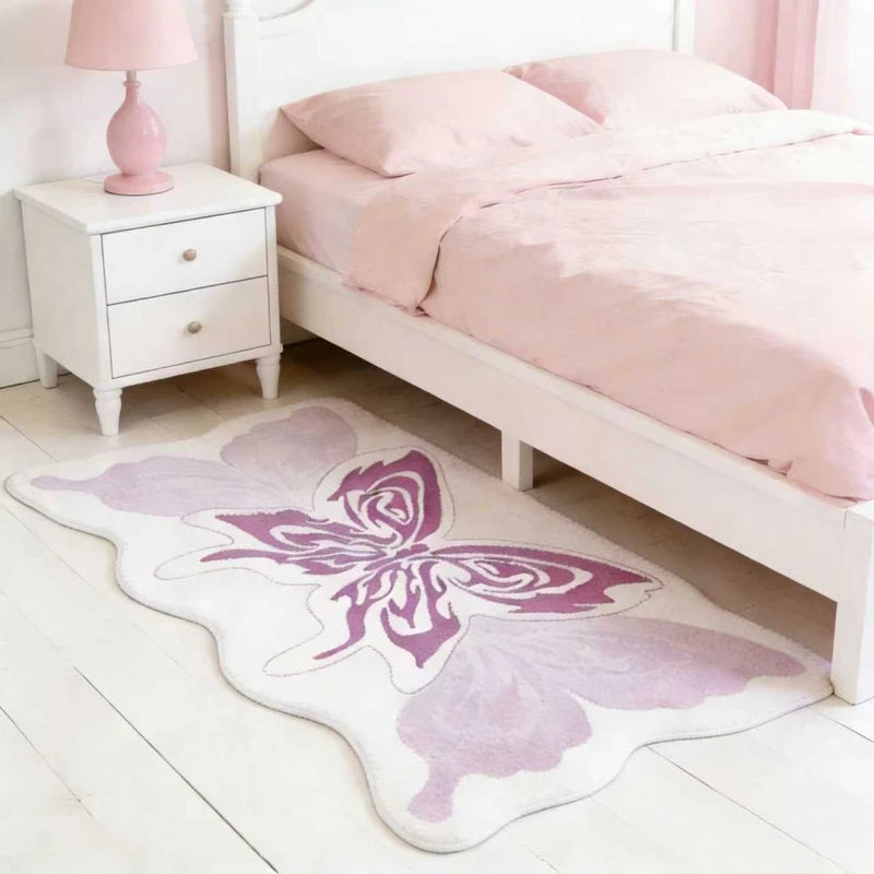 Cream Style Plush Carpet Rug For Living Room And Bedroom
