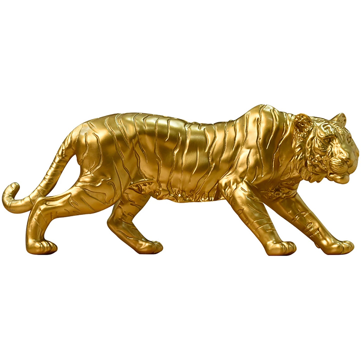 Shunmaii Resin Tiger Figurine Modern Home Decor Sculpture