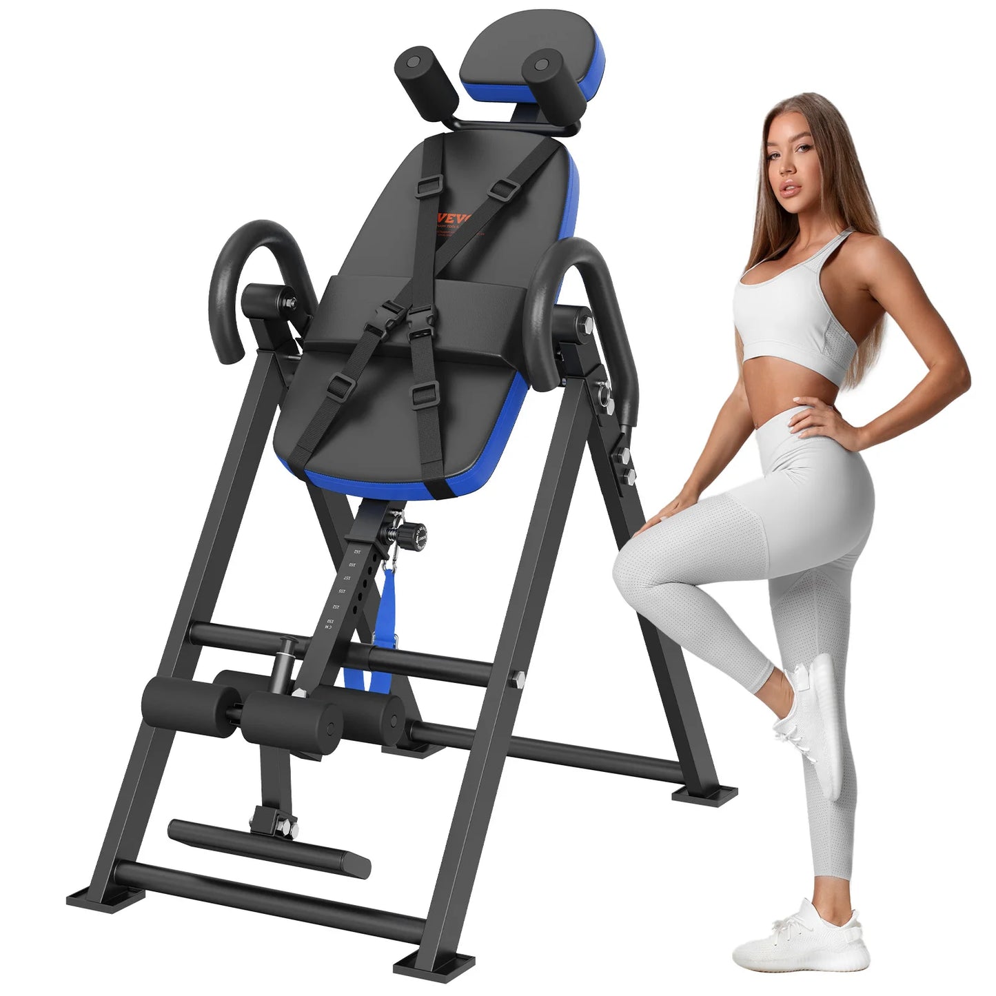 SucceBuy Inversion Table Heavy Duty Decompression Back Stretcher Machine
