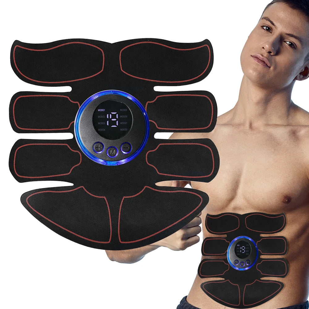 Raiuleko 8 Modes EMS Wireless Muscle Stimulator For Abs Training