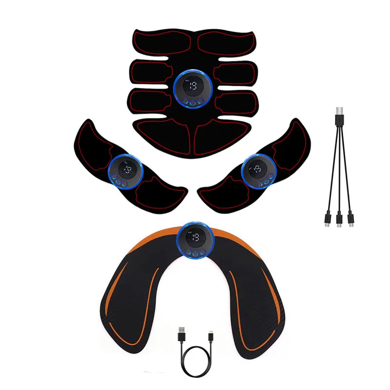 EMS Muscle Stimulator Abs Trainer USB Rechargeable Massager