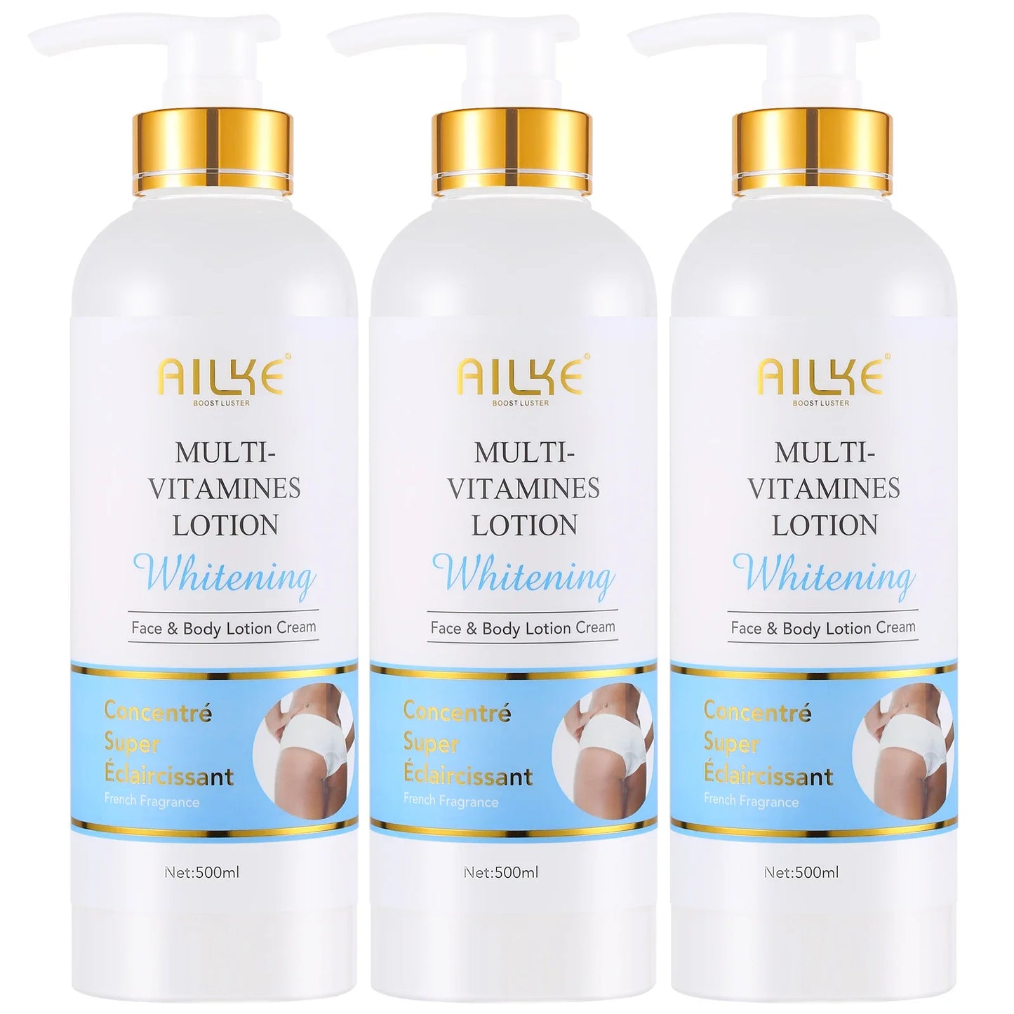 AILKE Natural Vitamin Skin Care Kit Whitening For Even Tone