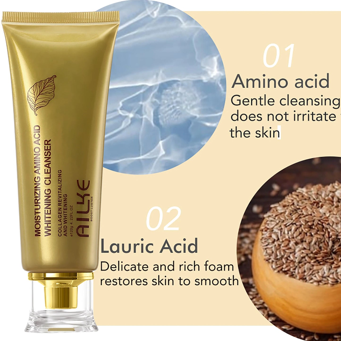AILKE Whitening Cream With Collagen For Dark Spots Wrinkles Freckles