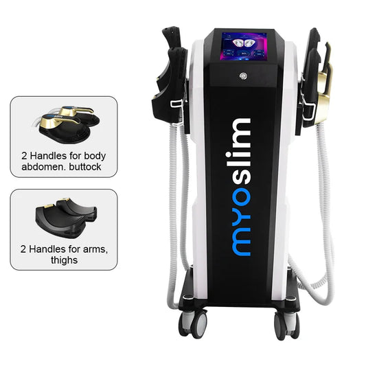 EMS MYOslim EMS Body Slimming Machine Body Scultping Shaping Muscle Machine Electromagnetic Weight Loss Beauty Salon