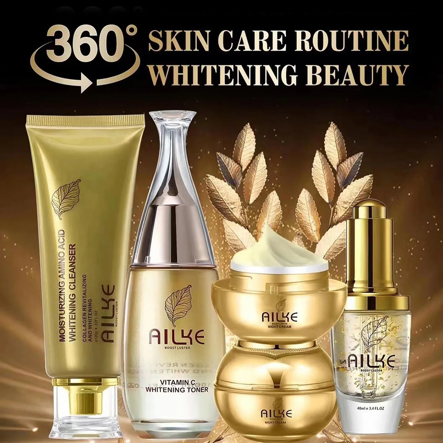 AILKE Whitening Cream With Collagen For Dark Spots Wrinkles Freckles