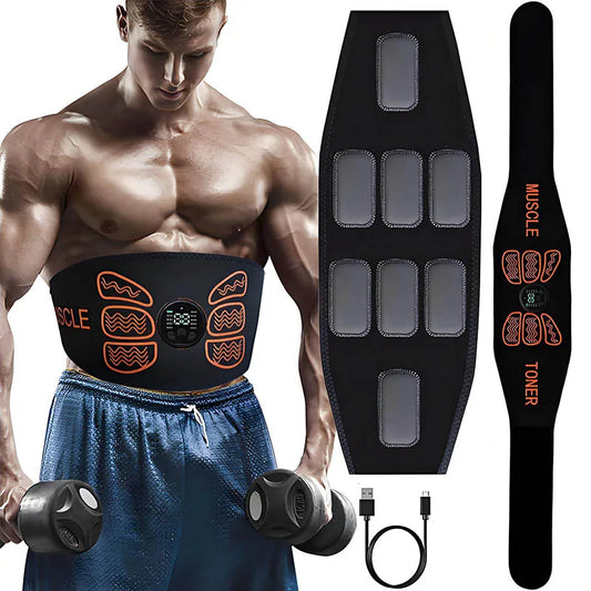 LGFU Abdominal EMS Muscle Stimulator Toning Belt Waist Trainer