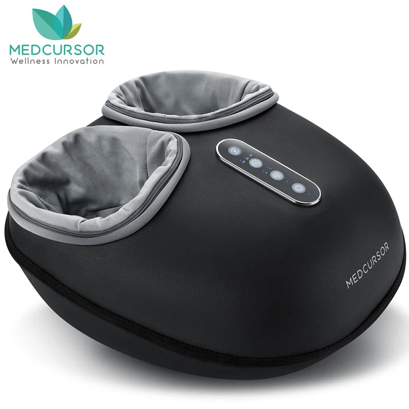 Medcursor Shiatsu Foot Massager With Heat Roller For Pain Relief And Relaxation