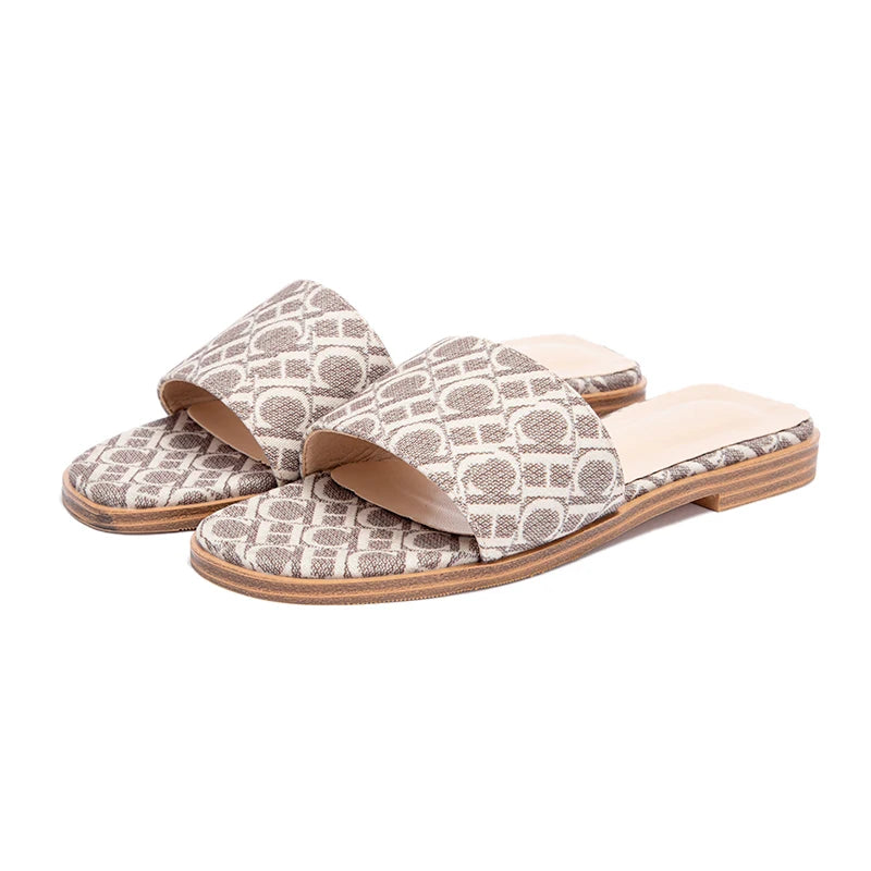 CHCHCN Womens Slippers Anti Slip Rubber Insole Comfort Sandals